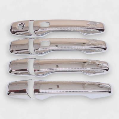 Trim Illusion - Trim Illusion DH287 Front/Rear Door Handle Covers Chrome Ford Edge/Explorer