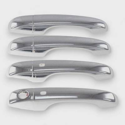 Trim Illusion - Trim Illusion DH185 Front/Rear Door Handle Covers Chrome for 300/Journey