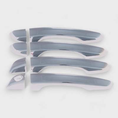 Trim Illusion - Trim Illusion DH278 Front/Rear Door Handle Covers Chrome for Elantra/Accent