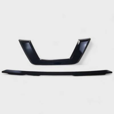 Trim Illusion - Trim Illusion ABS6491BLK Black Front Grille Overlay for 17-20 Nissan Rogue