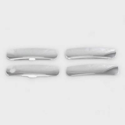 Trim Illusion - Trim Illusion DH186 Front/Rear Door Handle Covers Chrome for Challenger/Charger