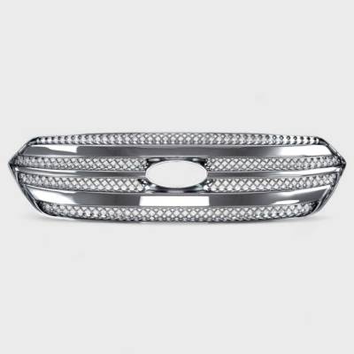 Trim Illusion - Trim Illusion ABS425 Chrome Front Grille Overlay 13-19 Ford Taurus