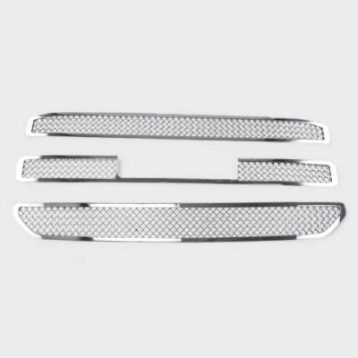 Trim Illusion - Trim Illusion ABS442 Chrome Front Grille Overlay 15-20 GMC Yukon