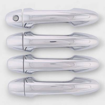 Trim Illusion - Trim Illusion DH320 Front/Rear Door Handle Covers Chrome for Toyota RAV4