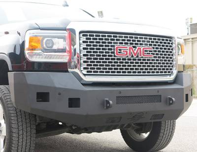 Steelcraft - Steelcraft 71-10460 Black Fortis Front Bumper for 15-19 GMC Sierra 2500/3500HD