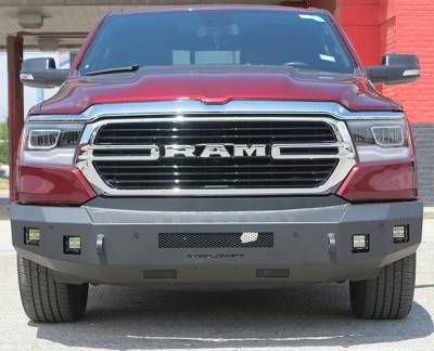 Steelcraft - Steelcraft 71-12270 Black Fortis Front Bumper for 19-24 Ram 1500