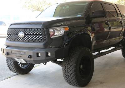 Steelcraft - Steelcraft 71-13380 Black Fortis Front Bumper for 07-21 Toyota Tundra