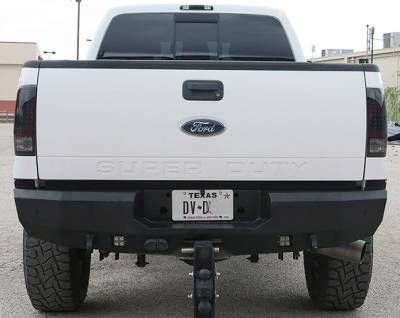 Steelcraft - Steelcraft 76-21370 Black Fortis Rear Bumper for 99-16 Ford Super Duty