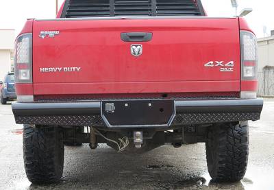 Steelcraft - Steelcraft HD22210 HD Rear Bumper Replacement for 03-09 Dodge Ram 2500 3500