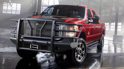 Steelcraft - Steelcraft HD11370RW Front HD Bumper Replacement for 11-16 Ford Super Duty