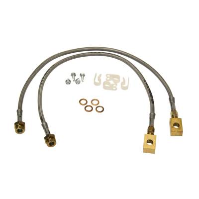 Skyjacker - Skyjacker FBL97 SS 0-3" Lift Front Brake Line Pair for 88-98 Chevy 1500/2500