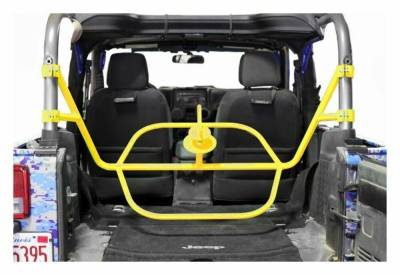 Steinjager - Steinjager Internal Spare Tire Carrier-Neon Yellow for Jeep JK 2DR J0046572