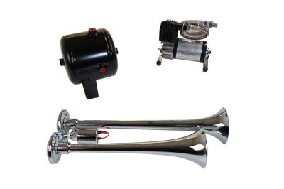 Kleinn Automotive Accessories - Kleinn Automotive HK2 Pro Blaster Dual Air Horn Kit