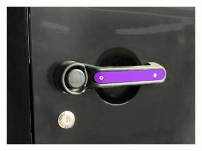 Steinjager - Steinjager Outer Door Handle Trim-Sinbad Purple 3pc. Kit for Jeep JK J0044804