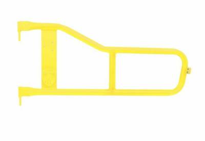 Steinjager - Steinjager Front Tubular Trail Doors-Neon Yellow for Wrangler YJ J0046518
