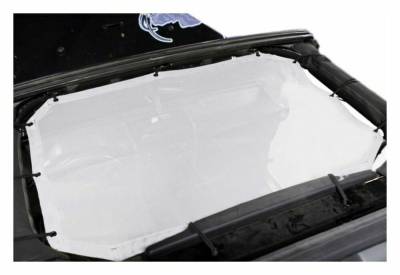 Steinjager - Steinjager Teddy Top Mesh Bikini-White for Jeep JK J0043978