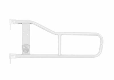 Steinjager - Steinjager Front Tubular Trail Doors-Cloud White for Wrangler TJ J0042642