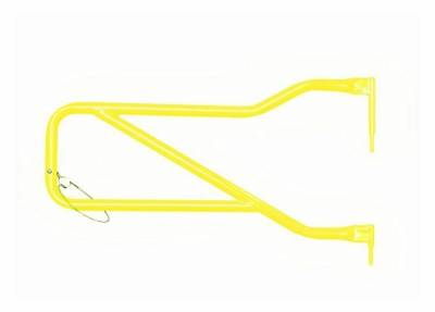 Steinjager - Steinjager Front Tubular Trail Doors-Neon Yellow for Wrangler JK J0046379