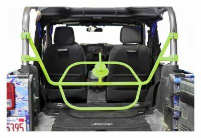 Steinjager - Steinjager Internal Spare Tire Carrier-Gecko Green for Jeep JK 2DR J0046573