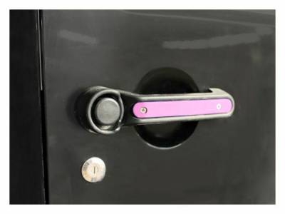 Steinjager - Steinjager Outer Door Handle Trim-Pinky 5pc. Kit for Jeep JK J0044813
