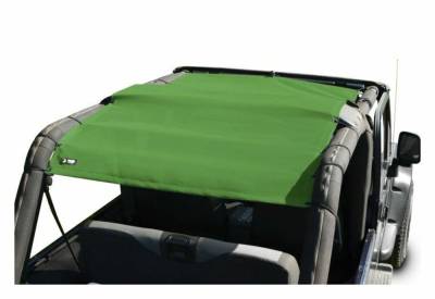 Steinjager - Steinjager Teddy Top Mesh Extended Bikini-Green for Wrangler LJ J0046874