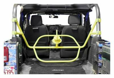 Steinjager - Steinjager Internal Spare Tire Carrier-Lemon Peel for Wrangler JK 2DR J0045496