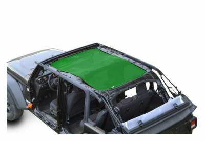 Steinjager - Steinjager Teddy Top Mesh Extended Bikini-Green for Wrangler JL 4DR J0048112