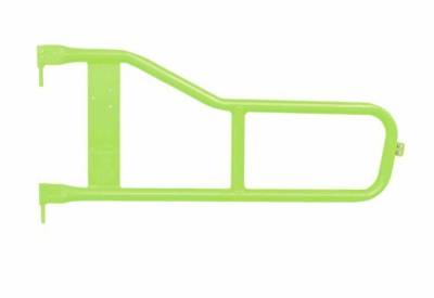 Steinjager - Steinjager Front Tubular Trail Doors-Gecko Green for Jeep Scrambler J0046525