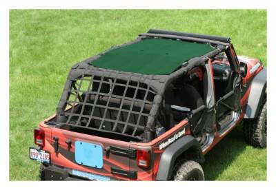 Steinjager - Steinjager Teddy Top Mesh Extended Bikini-Green for Jeep JK 4DR J0043734