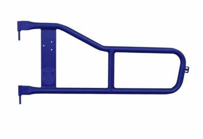 Steinjager - Steinjager Front Tubular Trail Doors-SW Blue for Jeep Scrambler J0045390