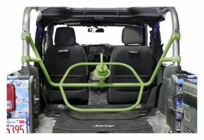 Steinjager - Steinjager Internal Spare Tire Carrier-Locas Green for Jeep JK 2DR J0045499
