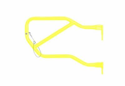Steinjager - Steinjager Rear Tubular Trail Doors-Neon Yellow for Wrangler JK 4DR J0046382