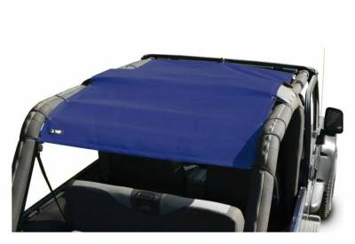 Steinjager - Steinjager Teddy Top Mesh Extended Bikini-Blue for Wrangler LJ J0046871