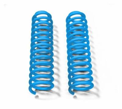 Steinjager - Steinjager 4" Lift Front Coil Springs-Playboy Blue for Wrangler JK J0046623