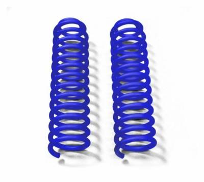 Steinjager - Steinjager 4" Lift Front Coil Springs-Southwest Blue for Wrangler JK J0046622