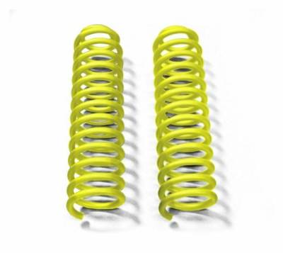 Steinjager - Steinjager 4" Lift Front Coil Springs-Neon Yellow for Wrangler JK J0046680