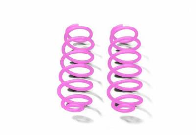 Steinjager - Steinjager 2.5" Lift Rear Coil Springs-Pinky for Wrangler JK J0046670