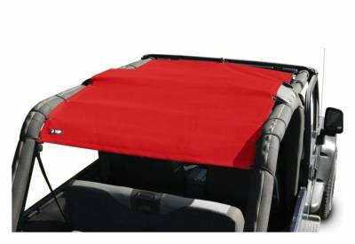 Steinjager - Steinjager Teddy Top Mesh Extended Bikini Red for Wrangler LJ J0046876