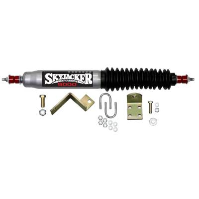 Skyjacker - Skyjacker 9122 Single Silver Steering Stabilizer Kit w/Black Boot