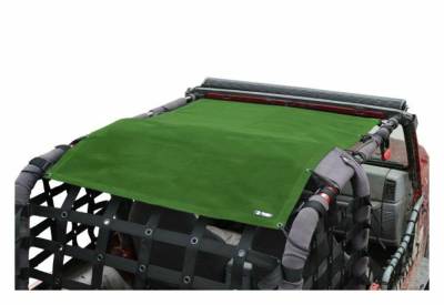 Steinjager - Steinjager Teddy Top Mesh Extended Bikini-Green for Wrangler TJ J0045991