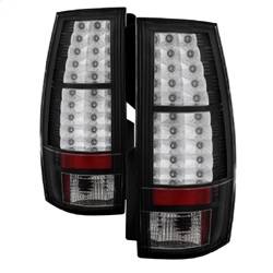 Spyder Auto - Spyder Auto 5002136 Black/Clear LED Taillights