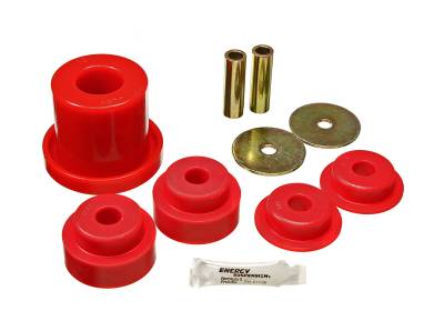 Energy Suspension - Energy Suspension 7.1119R Differential Carrier Bushing Set Polyurethane Red