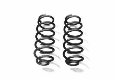 Steinjager - Steinjager 2.5" Lift Rear Coil Springs Black for Wrangler JK J0046663