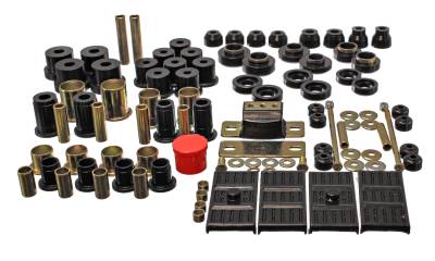 Energy Suspension - Energy Suspension 3.18119G Hyper-Flex Master Bushing Kit Black