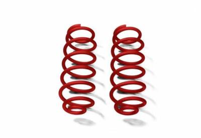 Steinjager - Steinjager 4" Lift Rear Coil Springs Red Baron for Wrangler JK J0046633
