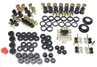 Energy Suspension - Energy Suspension 3.18113G Hyper-Flex Master Bushing Kit Black