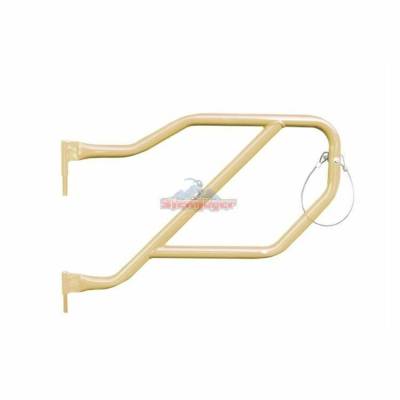 Steinjager - Steinjager Rear Tubular Trail Doors-Mil. Beige for Wrangler JL 4DR J0048333