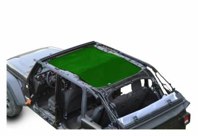 Steinjager - Steinjager Teddy Top Mesh Extended Bikini-Dark Green for Jeep JL 4dr J0048116