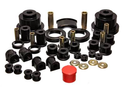 Energy Suspension - Energy Suspension 3.18134G Hyper-Flex Master Bushing Kit Black