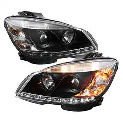Spyder Auto - Spyder Auto 5042262 Projector Style Headlights Black/Clear